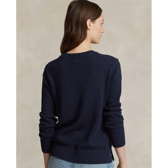 Polo Ralph Lauren Polo Bear Sweater, Navy Multi